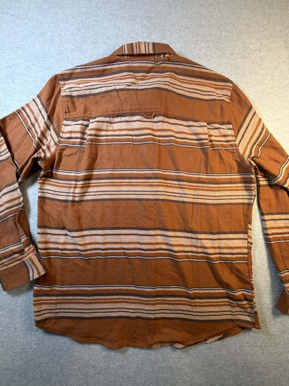 Hurley Portland Organic Long Sleeve Brushed Flannel Button Up Shirt - Picture 8 of 10